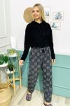 138391 Relax Fit Desenli Pijama